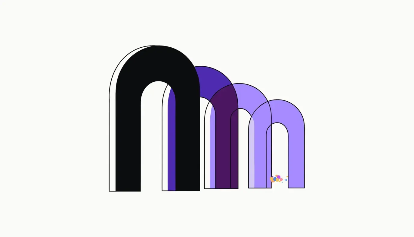 Abstract graphic: a sequence of gates growing ever narrower, with a group rather than a single dot passing through the last one.