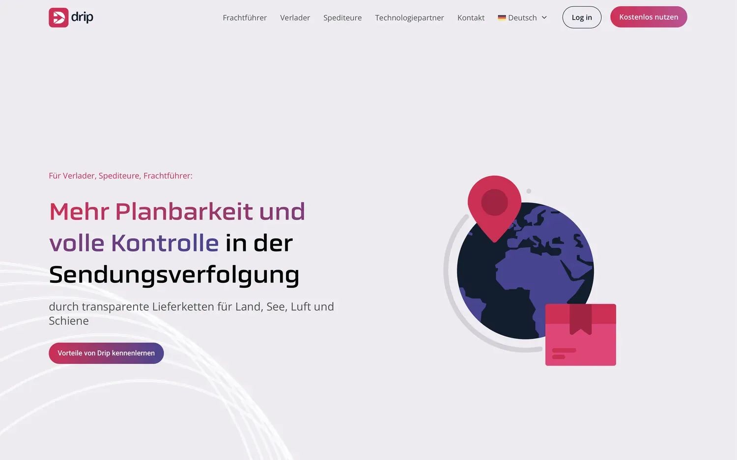 Website von DRIP