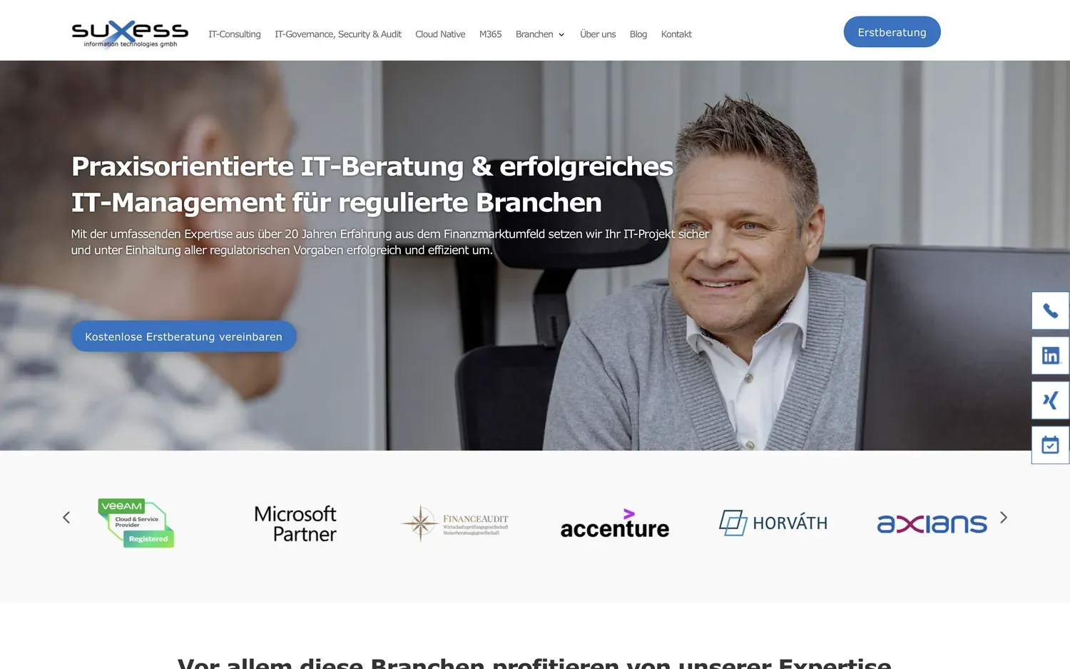 Website von suXess-IT